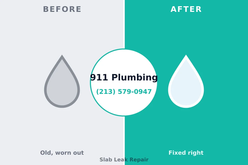 Before and after: plumbing repair Elizabeth City, NC